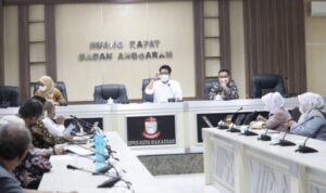 RDP Komisi B DPRD Makassar bersama Dispar dan pelaku industri pariwisata