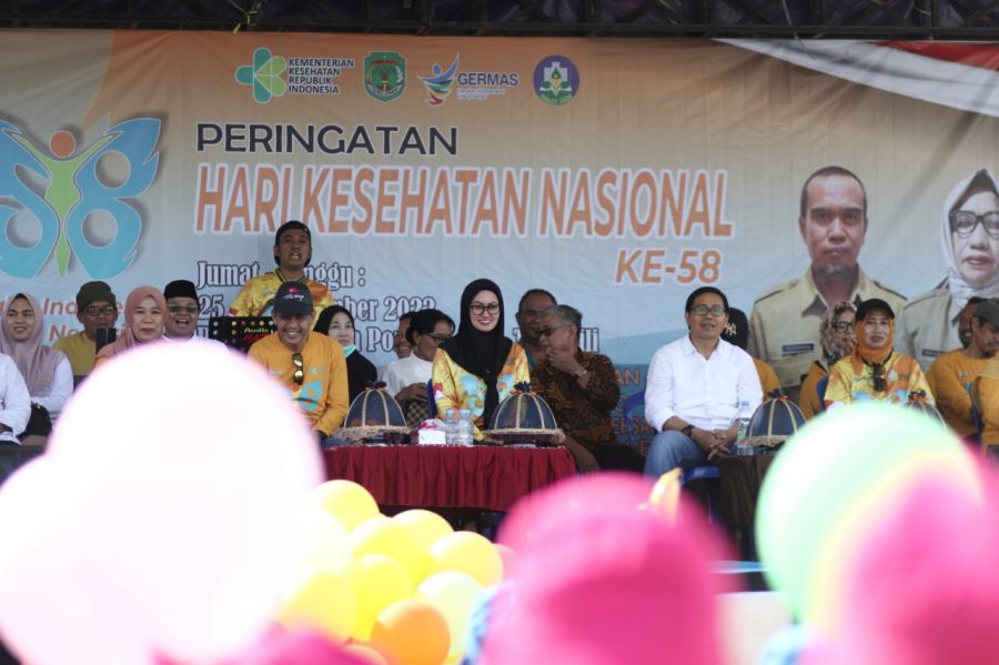 Peringatan HKN Ke58 di Pantai Seta-Seta, Bupati Lutra Ciptakan Inovasi di Sektor Kesehatan
