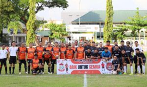 Piala Wali Kota Cup VII 2024 Makassar resmi dibuka oleh Pj Gubernur Sulawesi Selatan Prof Zudan Arif Fakrulloh di Lapangan Hasanuddin, Sabtu (8/06/2024).