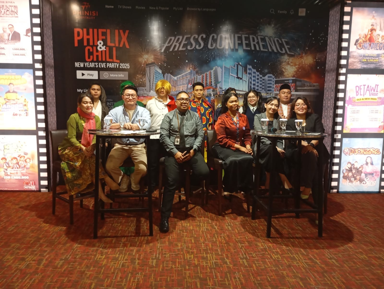 Phinisi Hospitality Indonesia Manjakan Malam Tahun Baru, Hadirkan Tema Spesial Pengalaman PHIFlix yang Tak Terlupakan