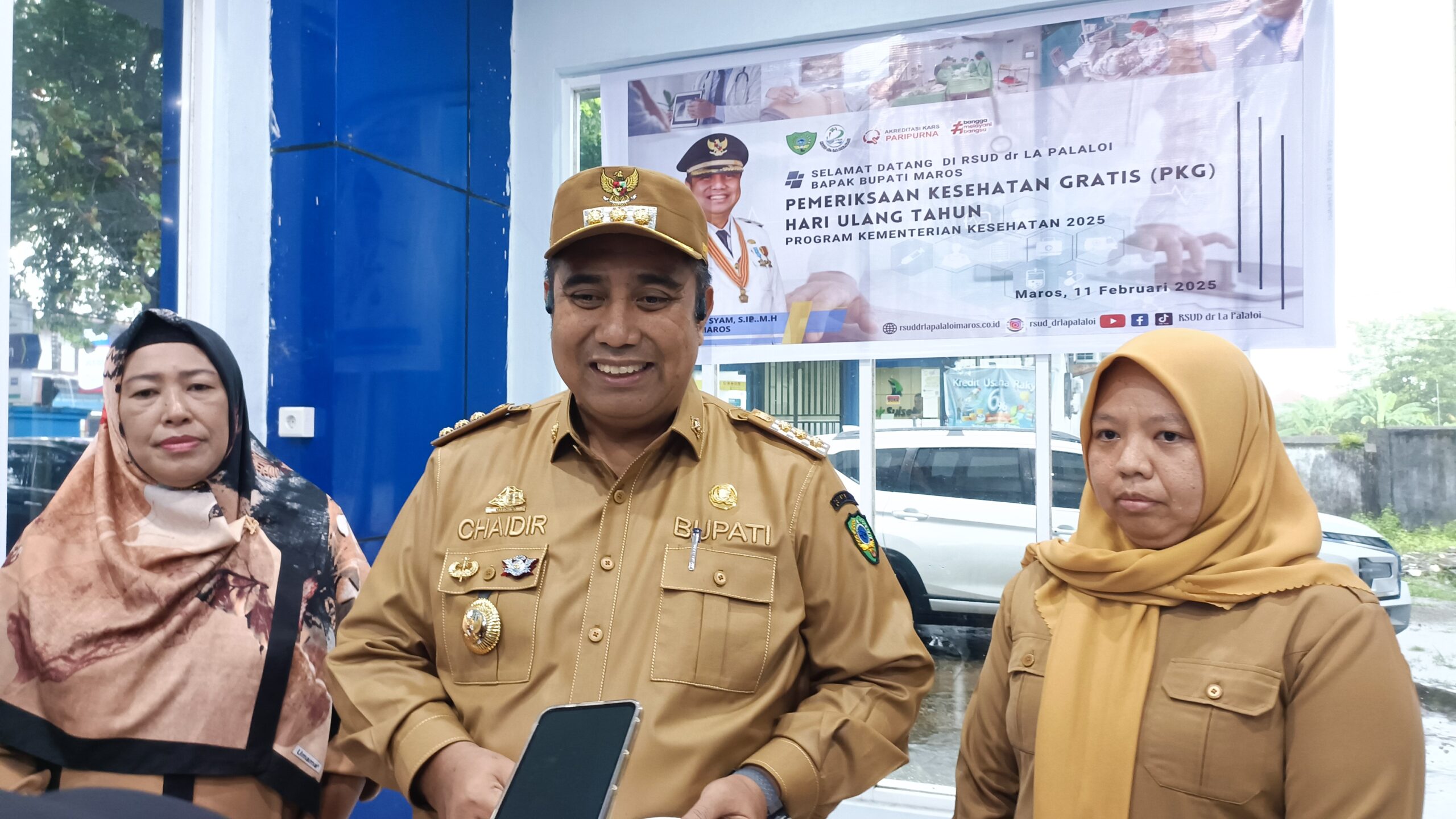 14 Puskesmas di Maros Resmi Layani Pemeriksaan Kesehatan Gratis