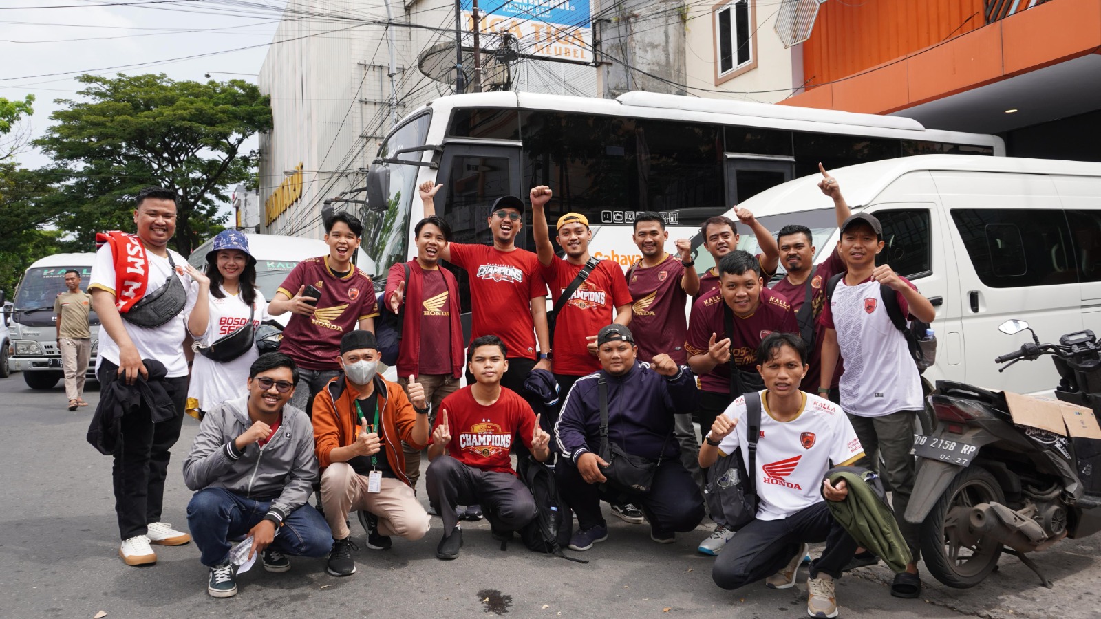 Pemain PSM Makassar Siap Menghadapi Pertandingan Hari Ini