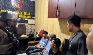 Polisi Amankan Kelompok Pemuda yang Resahkan Warga di Jalan Kandea Makassar