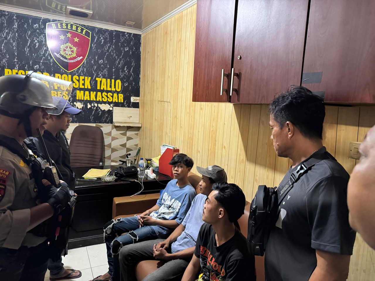 Polisi Amankan Kelompok Pemuda yang Resahkan Warga di Jalan Kandea Makassar