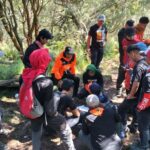 Tim Kalla Rescue saat mengikuti latihan gabungan jungle rescue di Kantor Pencarian dan Pertolongan Kelas A Basarnas Makassar dan Pos Bulu Balea Gunung Bawakaraeng, beberapa waktu lalu.