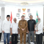 Ketua Fraksi Irwan Hasan, jajaran anggota Fraksi PPP melakukan silaturahmi ke Kantor Balaikota, Selasa (29/4/2025),