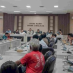 DPRD Makassar gelar Rapat Dengar Pendapat (RDP) terkait bangunanan di Jalan Bulusaruang, yang diduga melanggar aturan konstruksi dan membahayakan keselamatan warga, Rabu (4/6/2025).