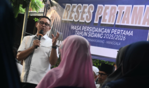 Reses Ketua DPRD Kota Makassar - Supratman, berlangsung di Pannara Lorong 100, Keluraha Antang, Kecamatan Manggala, pada Jumat (17/10/2025). Reses Ketua DPRD Kota Makassar - Supratman, berlangsung di Pannara Lorong 100, Keluraha Antang, Kecamatan Manggala, pada Jumat (17/10/2025).