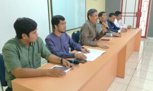 Direktur Sekolah Islam Athirah, Syamril ST saat sesi Konferensi Pers SPMB Sekolah Islam Athirah, Jumat (17/10/2025).