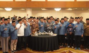 Prof. Nazaruddin Umar usai mengukuhkan kepengurusan Presidium Pusat Majelis Alumni Ikatan Pelajar Nahdlatul Ulama (MA IPNU), Sabtu (20/12), di Jakarta.