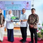 Usai menghadiri puncak peringatan Hari Ulang Tahun (HUT) ke-23 Kabupaten Luwu Timur, Wakil Gubernur Sulawesi Selatan, Fatmawati Rusdi, melanjutkan kunjungan kerjanya ke Desa Atue, Kecamatan Malili, Senin (8/6/2026).