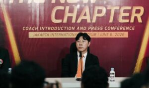 Shin Tae-yong, resmi dipercaya menukangi Persija Jakarta untuk menghadapi musim Super League 2026/2027.
