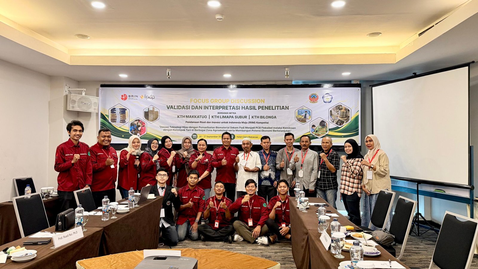 Tim Peneliti PNUP-UKI Paulus Kembangkan PCB Fleksibel dari Sekam Padi, Libatkan Kelompok Tani