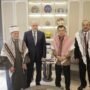 Ketua Palang Merah Indonesia (PMI), Jusuf Kalla (JK), menerima kunjungan kehormatan Grand Imam Masjid Al-Aqsa, Al-Quds, Utusan Khusus dan Penasehat Presiden Palestina Dr. Mahmoud Sudqi Al-Habbash, serta Duta Besar Palestina untuk Indonesia Abdulfattah A.K. Al-Sattari. Pertemuan berlangsung di kediaman Jusuf Kalla, di Jakarta, pada Senin (28/9/2026).