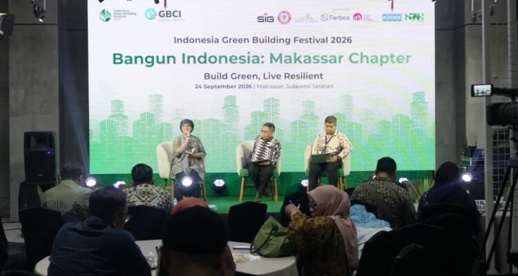 Indonesia Green Building Festival (IGBF) 2026 Makassar, Kamis (24/9/2026).