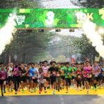Sebanyak 4.500 pelari mengikuti Kalla 10K yang dihelat di kawasan Anjungan Pantai Losari Makassar