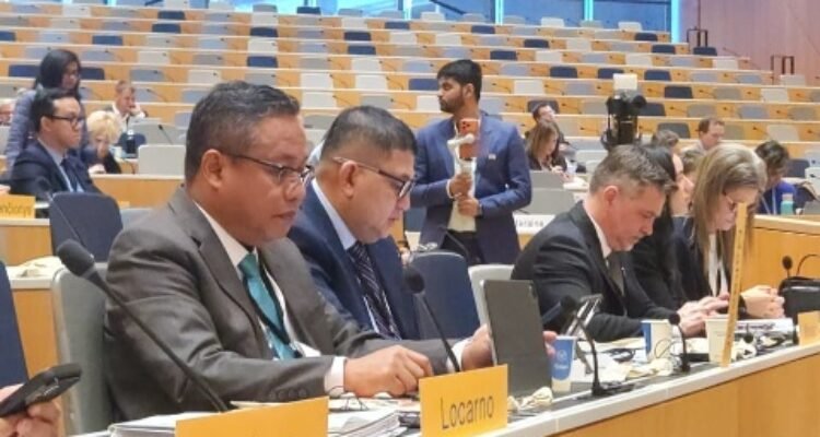 Wali Kota Makassar, Munafri Arifuddin alias Appi, membawa gagasan tentang masa depan ekonomi kreatif anak muda dalam United Nations Forum of Mayors 2026 di Jenewa, Swiss.
