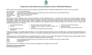 UIN Alauddin Makassar Siapkan Pengembangan Kampus 3, Gedung Fakultas Kedokteran Jadi Fokus