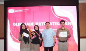 Olimpiade Matematika 2026 UIN Alauddin, SMA Islam Athirah Bone Raih Juara 3